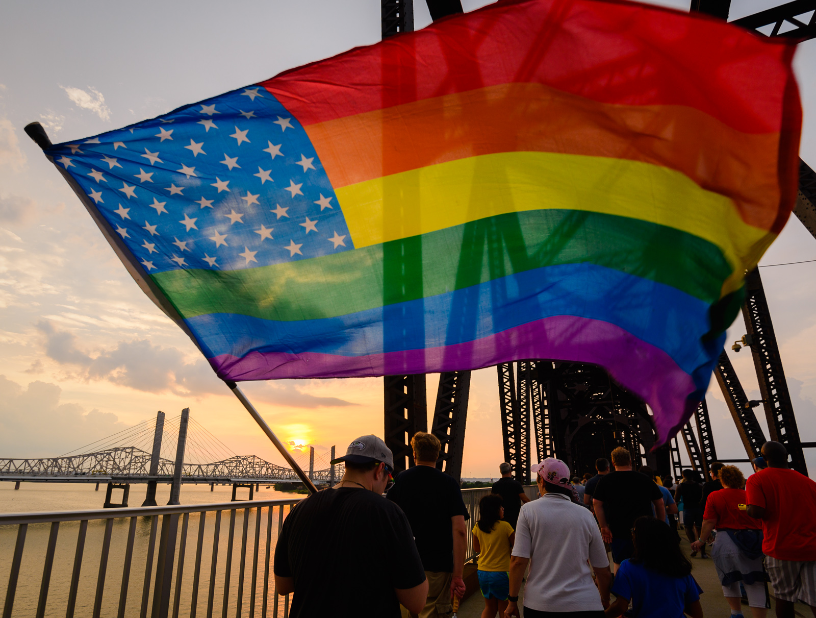 After Orlando, Florida Mass Shooting - Support March in Louisville