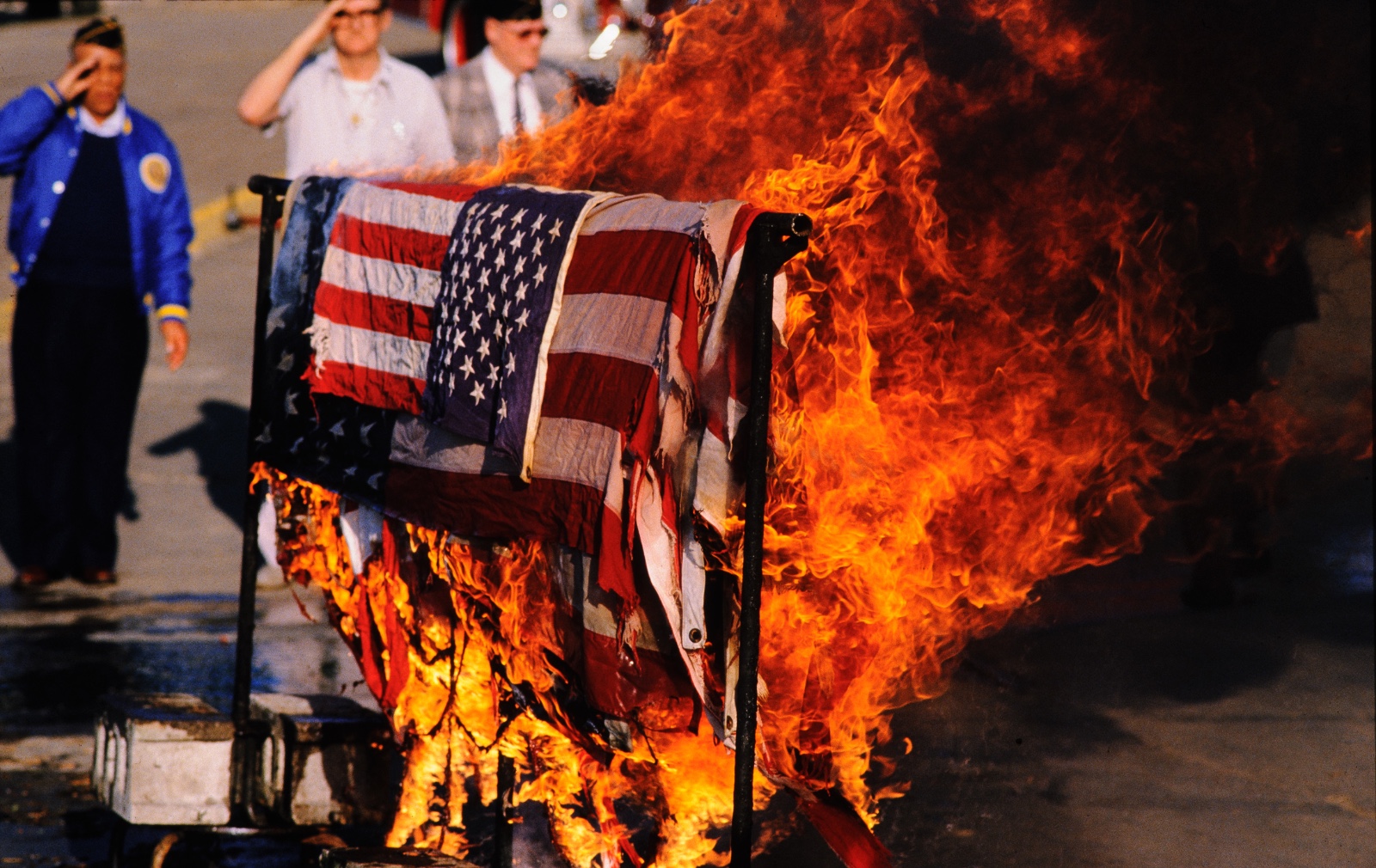 VFW Flag Burning Ceremony, Owensboro, KY