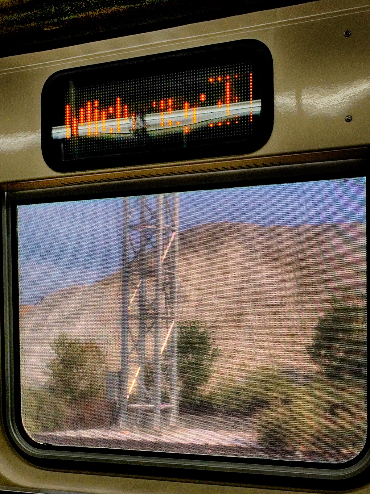 Train to Midway Airport, Chicago, Illinois